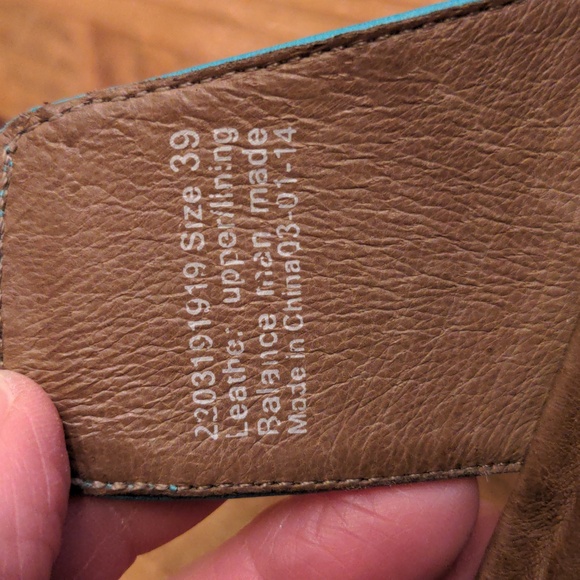 Dansko Pasadena Collection Teal Dixie Sandals, Size 39 - Picture 8 of 14